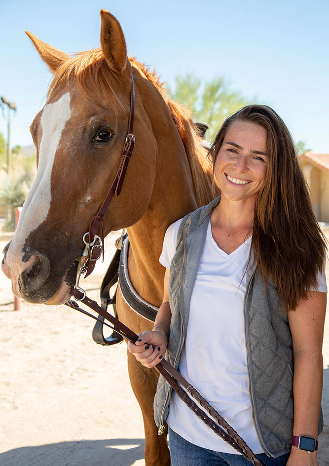 Meadows Ranch horse therapy